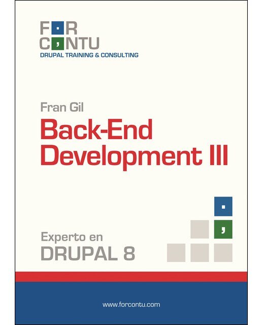 Experto En Drupal 8 Back-End Development III 1