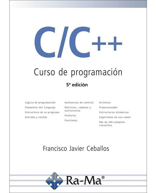 Imagen 0 de C/c++. Curso de programación. 4ª edición
