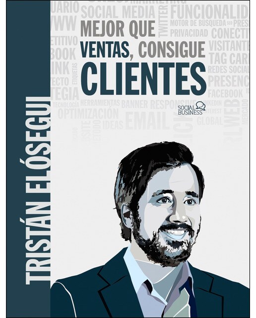 Mejor que ventas, consigue clientes (Capa mole com abas) 1