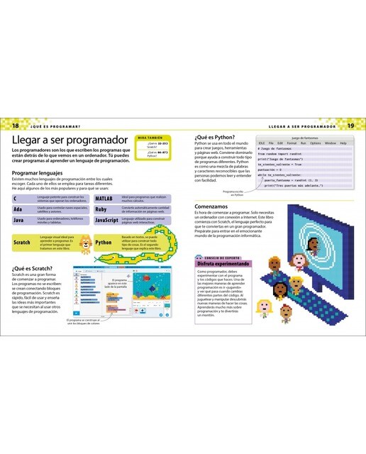 Introducción a la programación informática: Una excelente guía visual que explica, paso a paso, desde el código binario hasta la creación (Capa mole) 6
