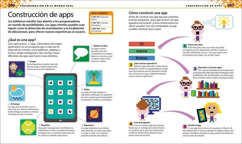 Introducción a la programación informática: Una excelente guía visual que explica, paso a paso, desde el código binario hasta la creación (Capa mole) 7