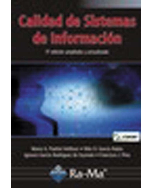 Calidad de Sistemas de Información. 5ª edición ampliada y actualizada (Capa mole) 1