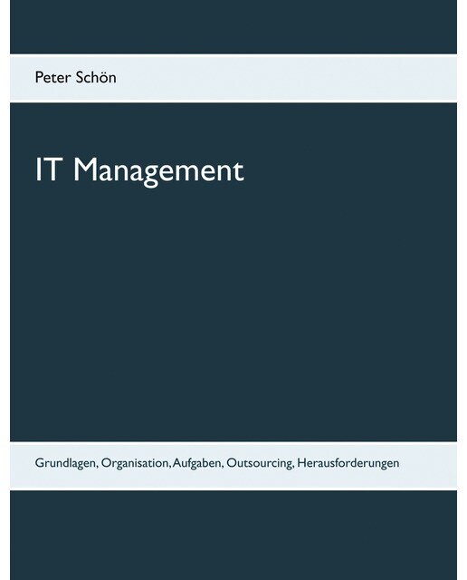 IT Management: Grundlagen, Organisation, Aufgaben, Outsourcing, Herausforderungen (Capa mole) 1