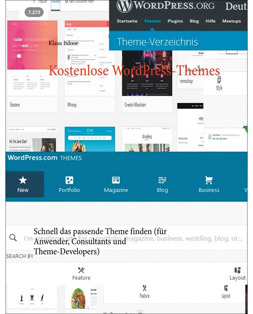 Kostenlose WordPress-Themes 1