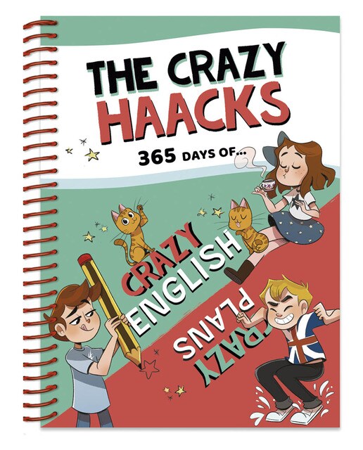Agenda The Crazy Haacks y actividades en inglés (The Crazy Haacks) (Capa dura) 1