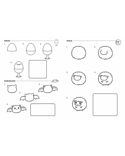 Aprender a dibujar paso a paso: 101 dibujos para niños y niñas (Capa mole) 5