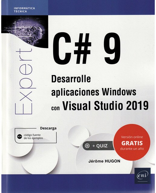 C# 9 - desarrolle aplicaciones windows con visual 1