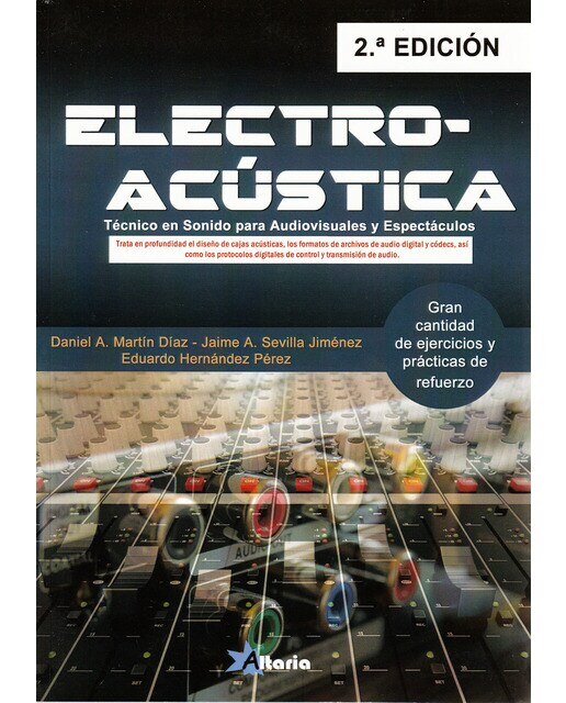 ELECTROACÚSTICA: Técnico en Sonido para Audiovisuales y Espectáculos (Capa mole) 1