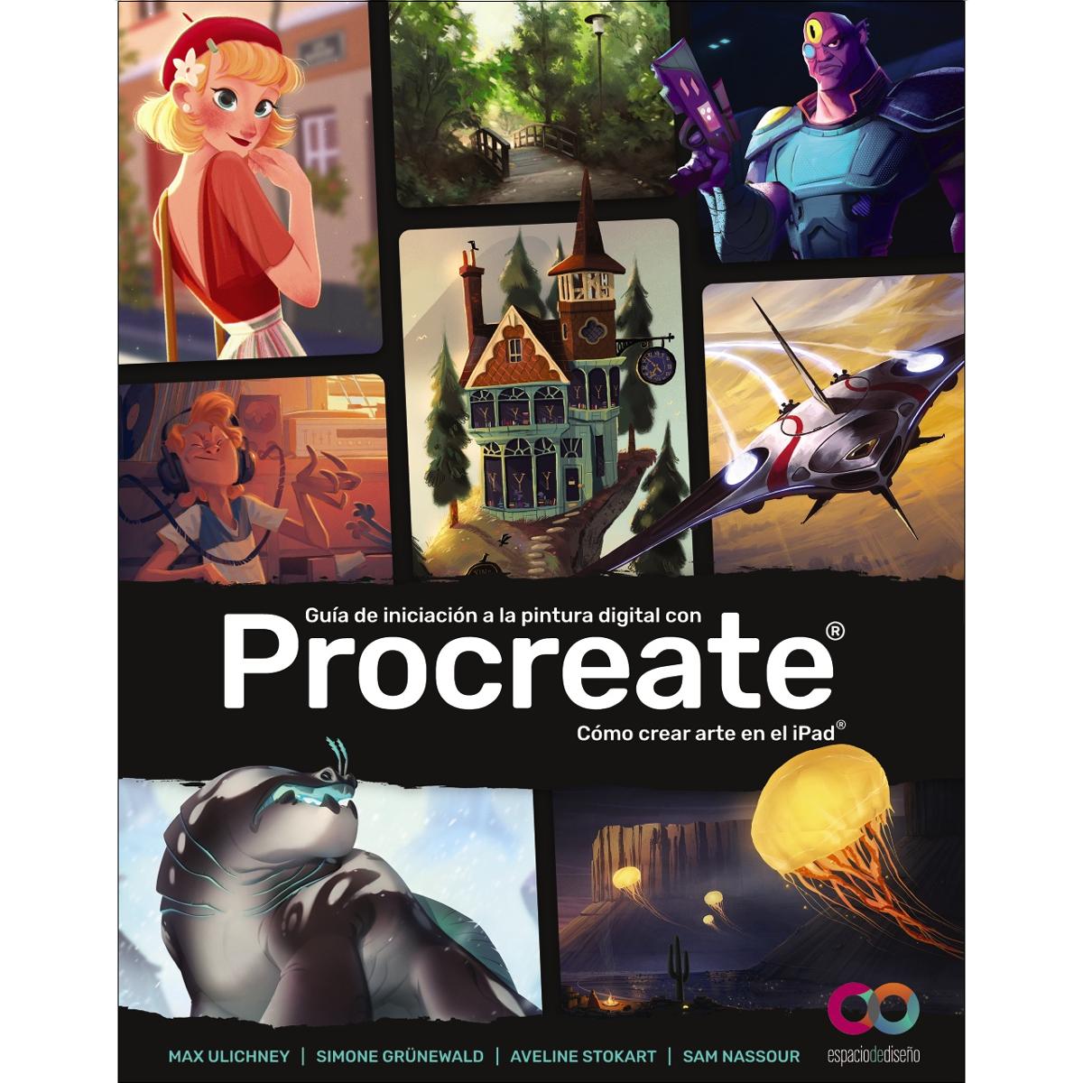 Guía de iniciación a la pintura digital con Procreate: Cómo crear arte en el iPad (Capa mole com abas) 1