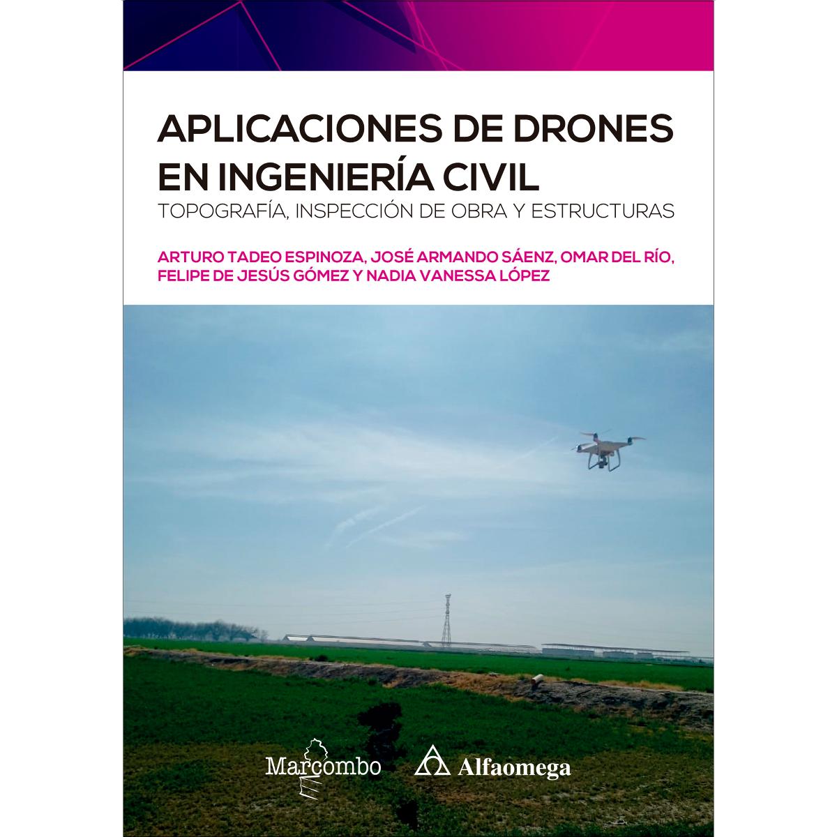 Aplicaciones de drones en ingeniería civil(Tapa blanda) 1