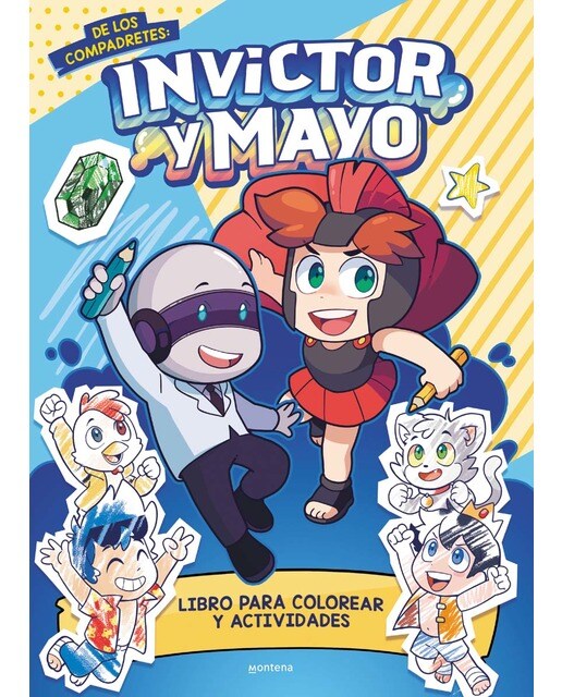 Invictor y Mayo - Libro para colorear y actividades (Capa mole) 1