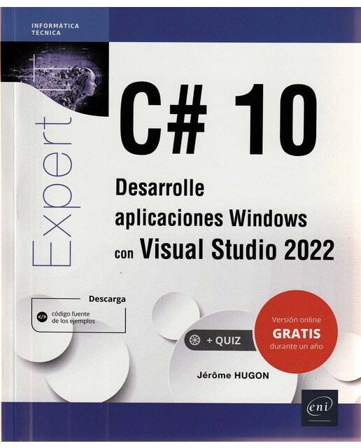 C# 10: Desarrolle aplicaciones Windows Visual Studio 2022 1