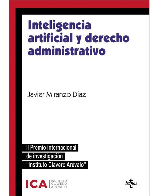 Inteligencia artificial y derecho administrativo: Especial referencia a los instrumentos de colaboración público-privada y contr (Capa mole com abas) 1