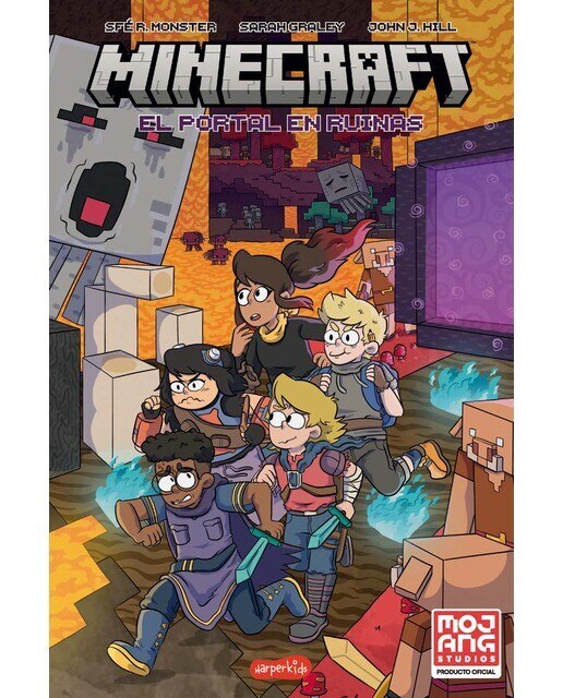 Minecraft oficial: El portal en ruinas (cómic) (Capa mole) 1