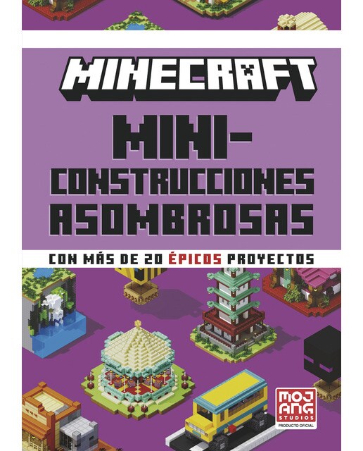 Imagem 0 de Minecraft Oficial: Miniconstrucciones asombrosas: Manual de Minecraft con más de 20 proyectos épicos para construir. ¡Perfecto para todas (Capa dura)