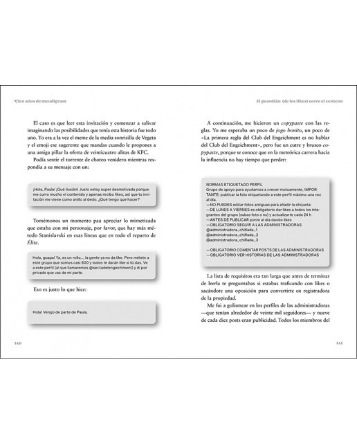 Cien años de mendigram: La gran historia del Influ-Realismo mágico (Capa mole) 3