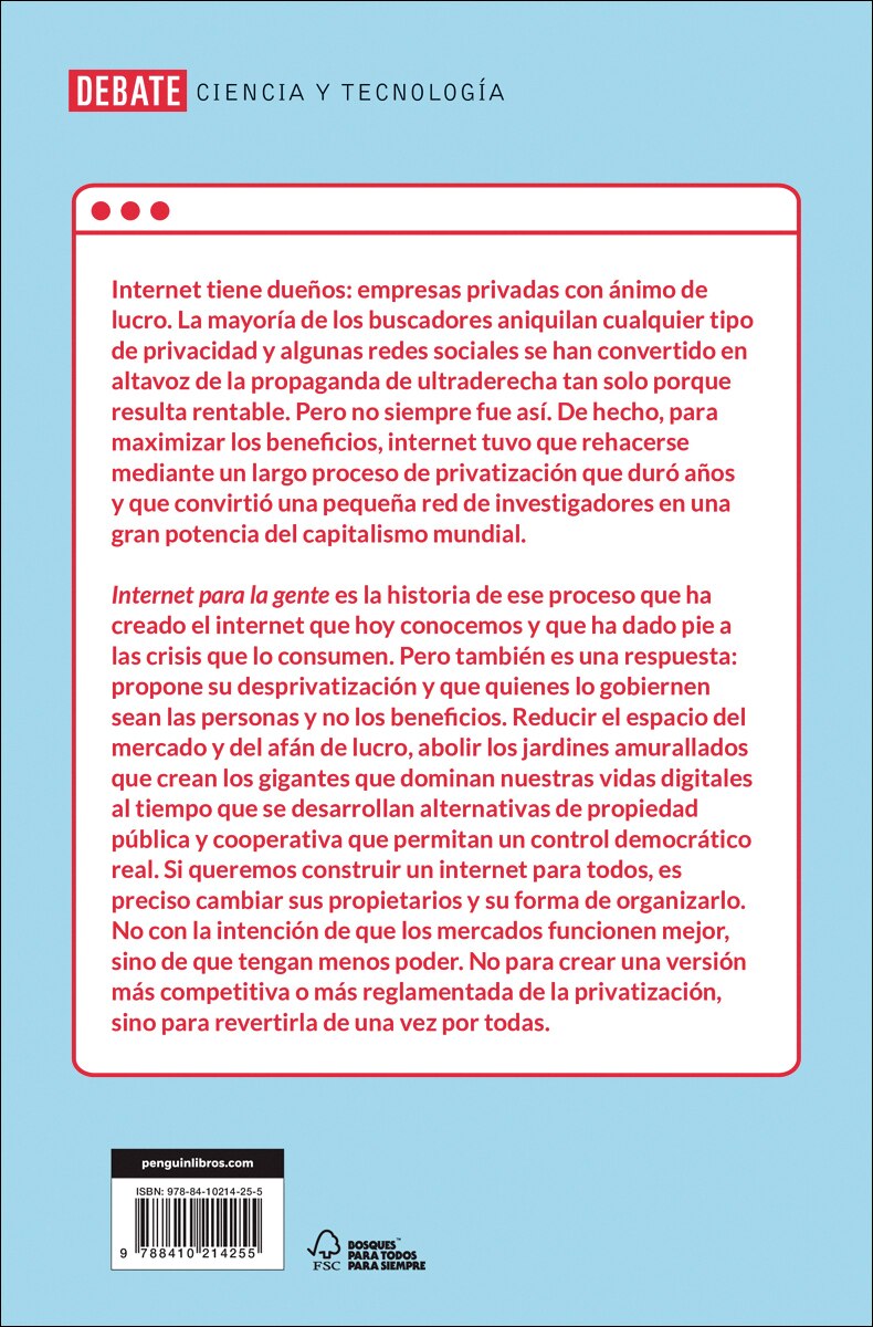 Internet para la gente: La lucha por nuestro futuro digital (Capa mole) 2