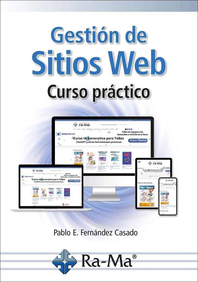 Imagem 0 de Gestión de sitios web. Curso práctico: Estrategias para optimizar recursos y maximizar beneficios (Capa mole)