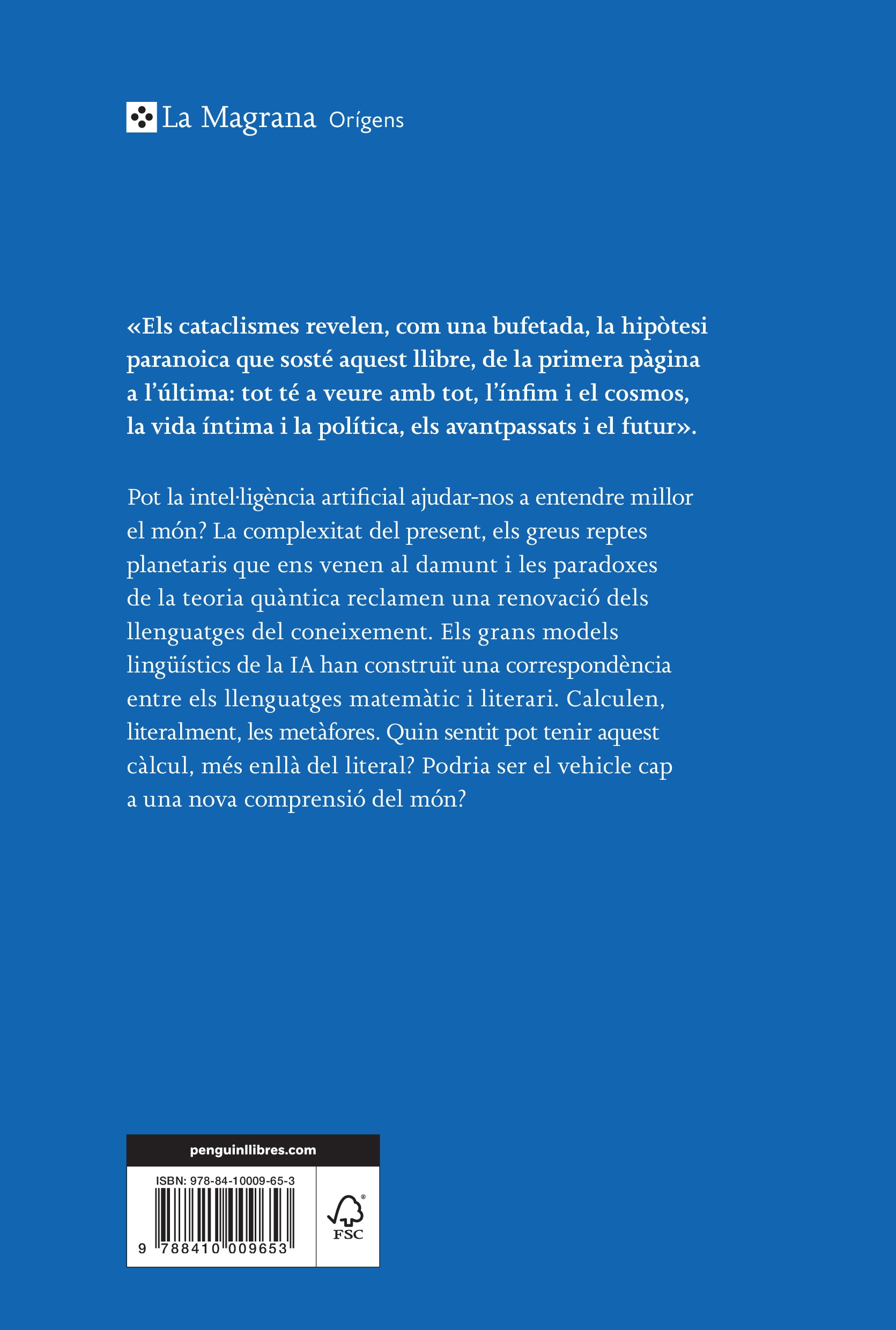 Càlcul de metàfores: La confluència de ciència i humanitats al segle XXI (Capa mole) 2