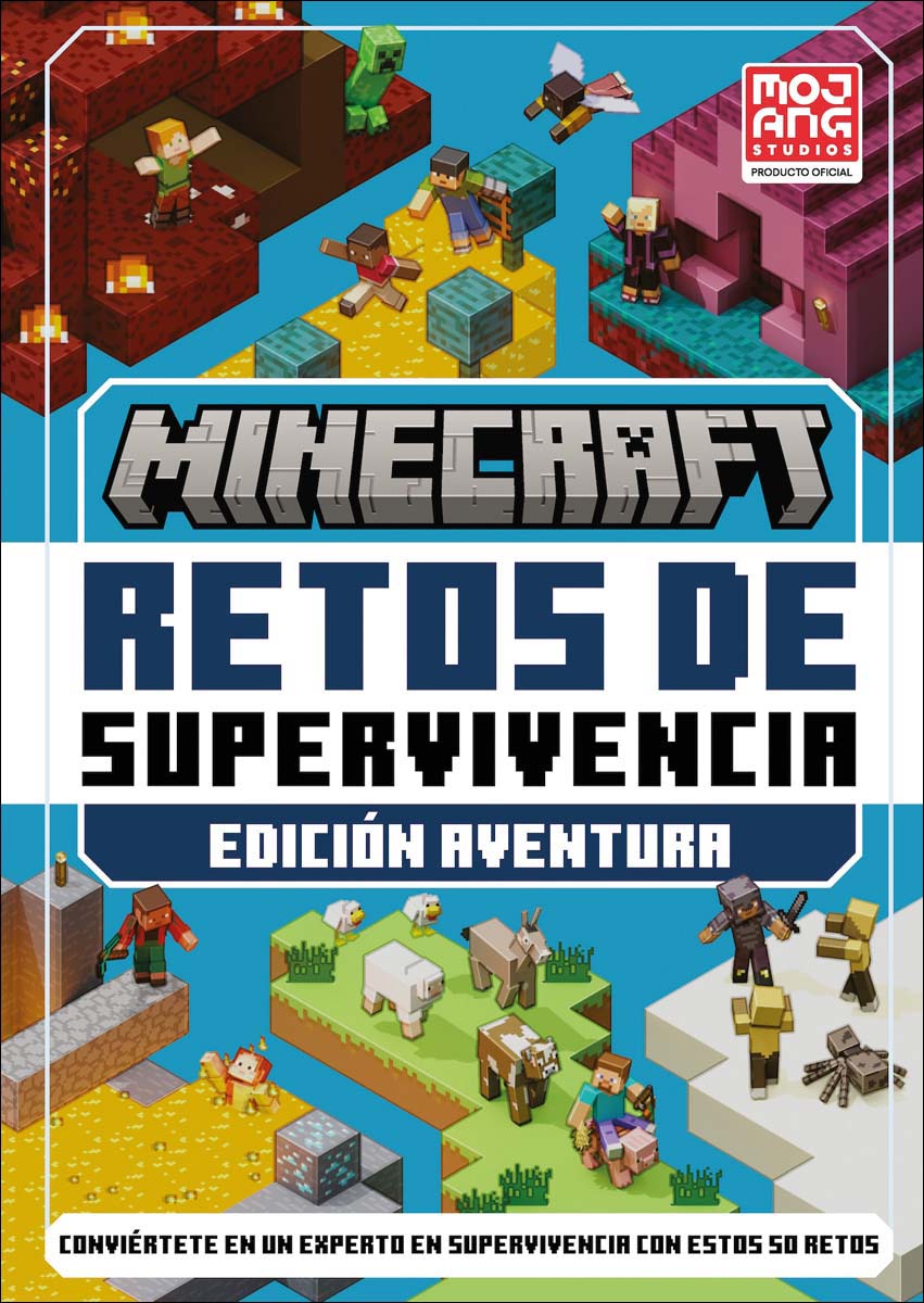 Imagem 0 de Minecraft oficial: Retos de supervivencia (Capa dura)