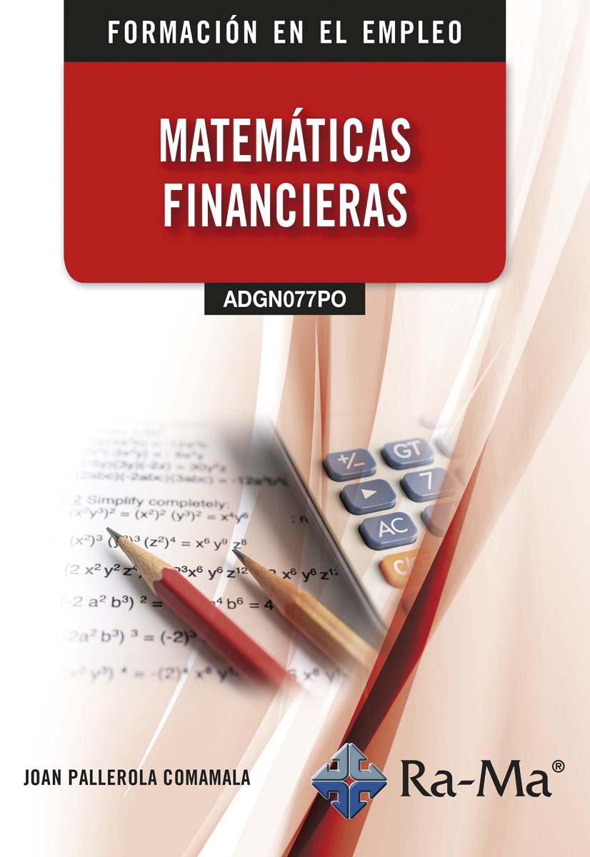 (ADGN077PO) Matemáticas financieras (Capa mole) 1
