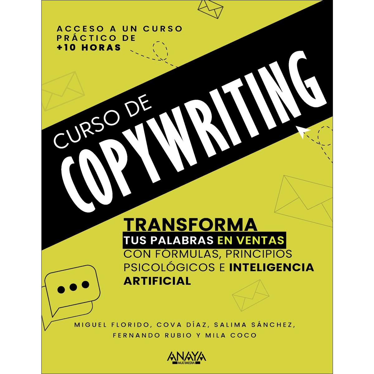 Curso de Copywriting: Transforma tus palabras en ventas con formulas, principios psicológicos e inteligencia artificial (Capa mole com abas) 1
