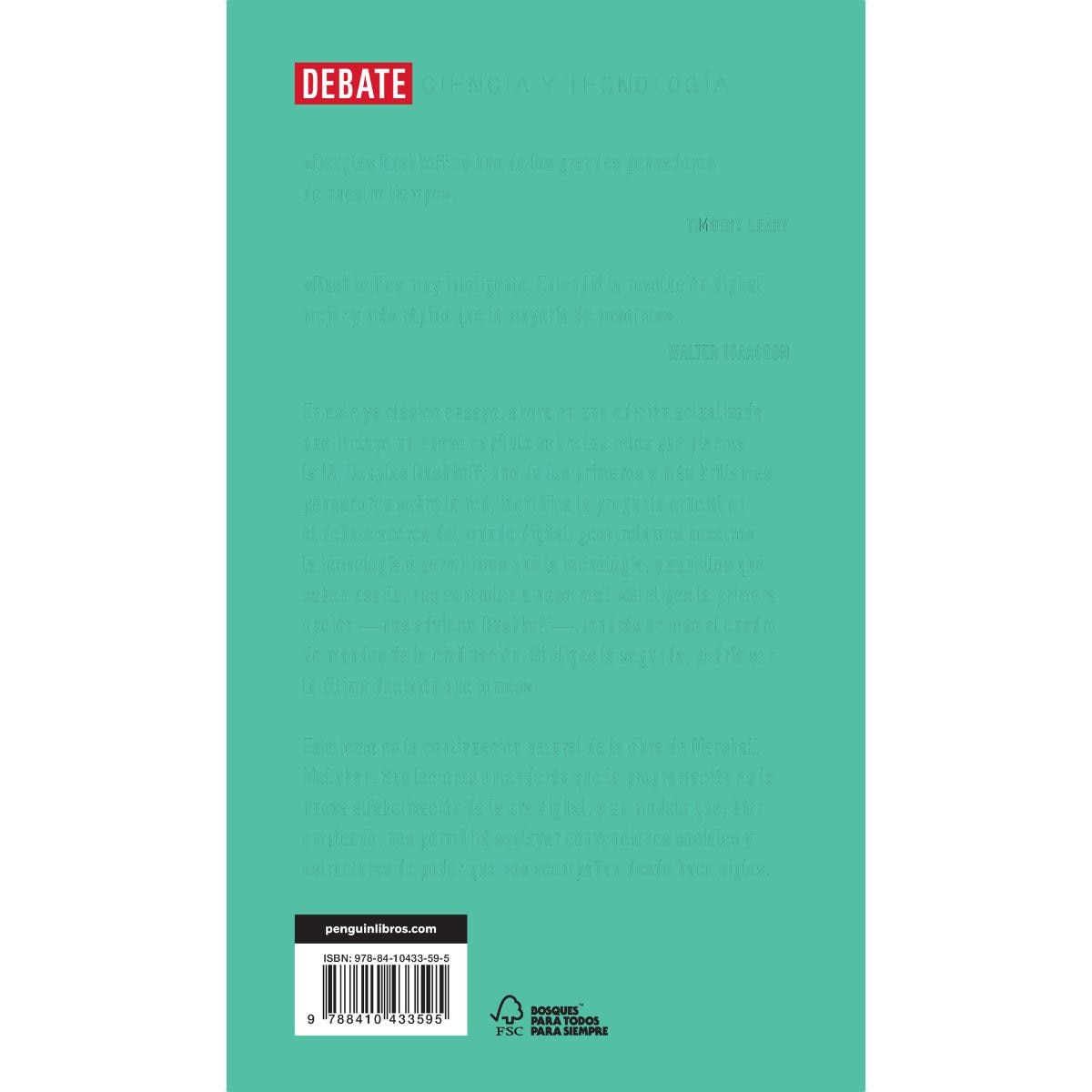 Programa o serás programado (edición 15 aniversario): Once mandamientos para la era digital (Capa mole) 2