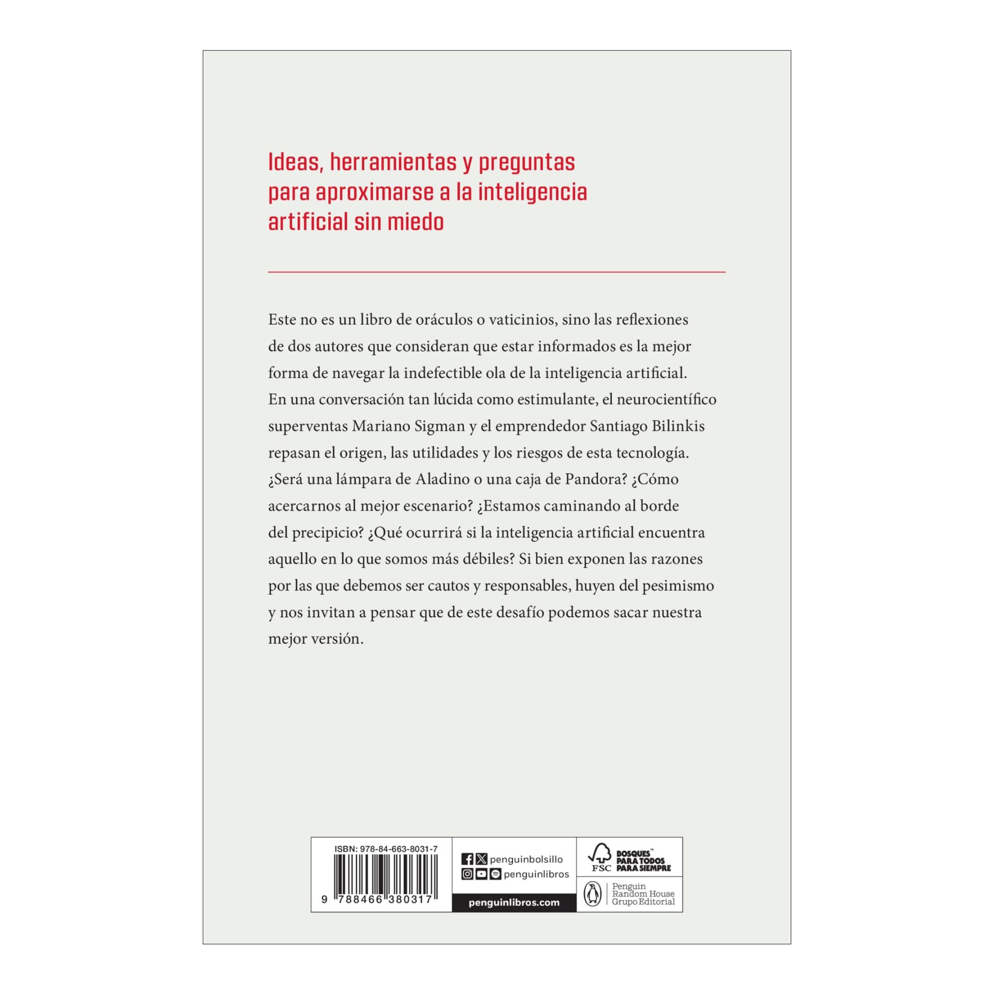 Artificial: La nueva inteligencia y el contorno de lo humano (Bolso) 2