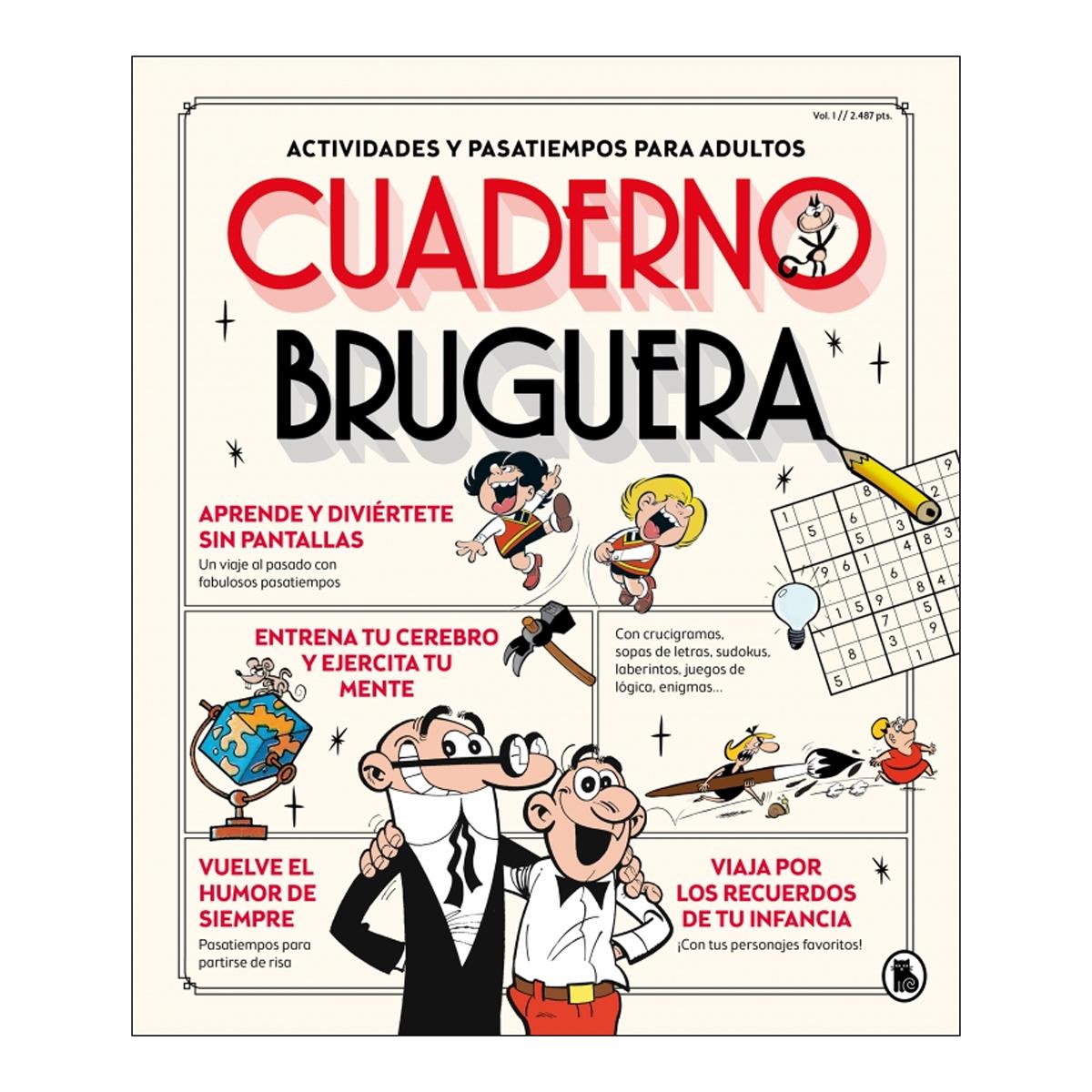 Imagem 0 de Cuaderno Bruguera: Pasatiempos, curiosidades y juegos de lógica (Capa mole)