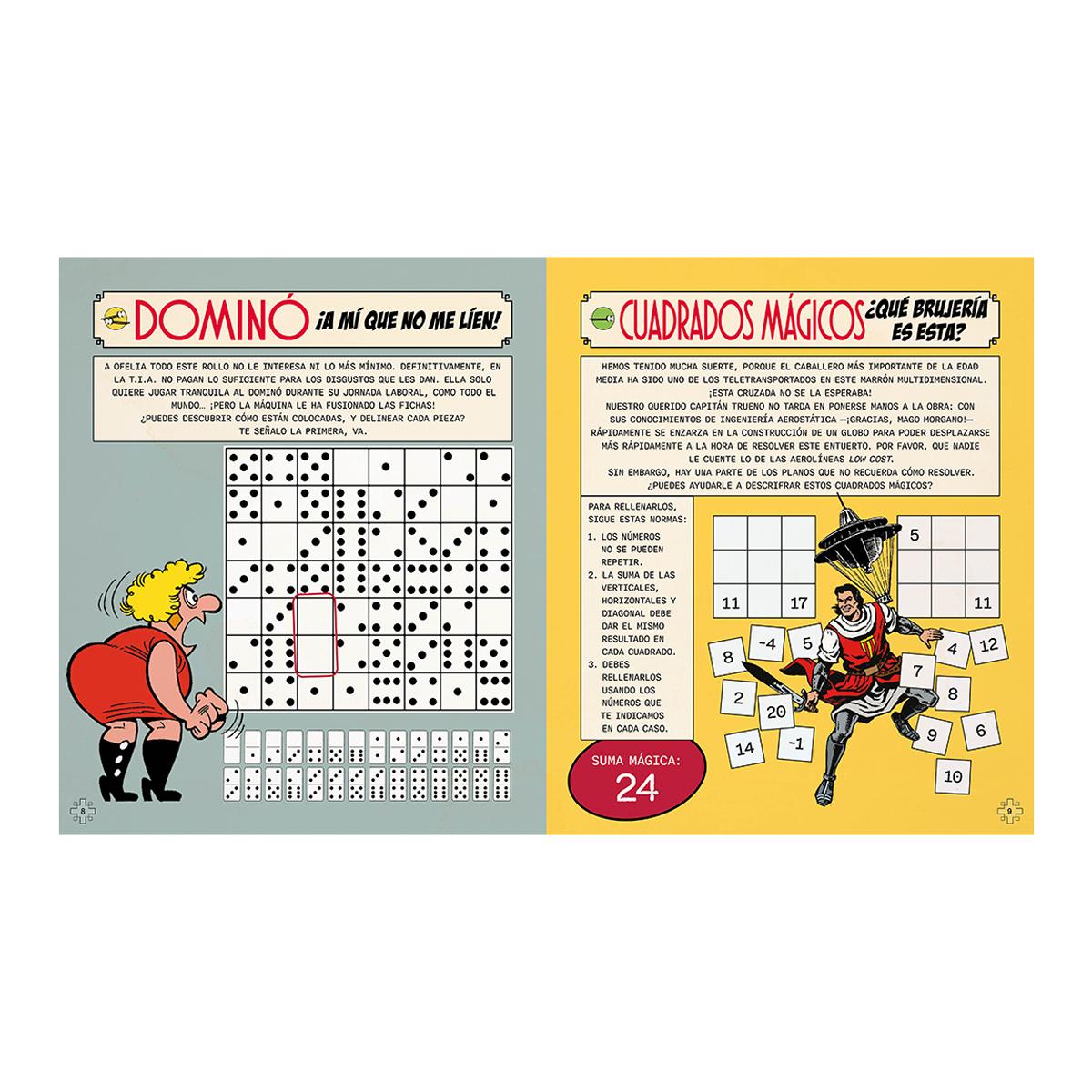 Cuaderno Bruguera: Pasatiempos, curiosidades y juegos de lógica (Capa mole) 6