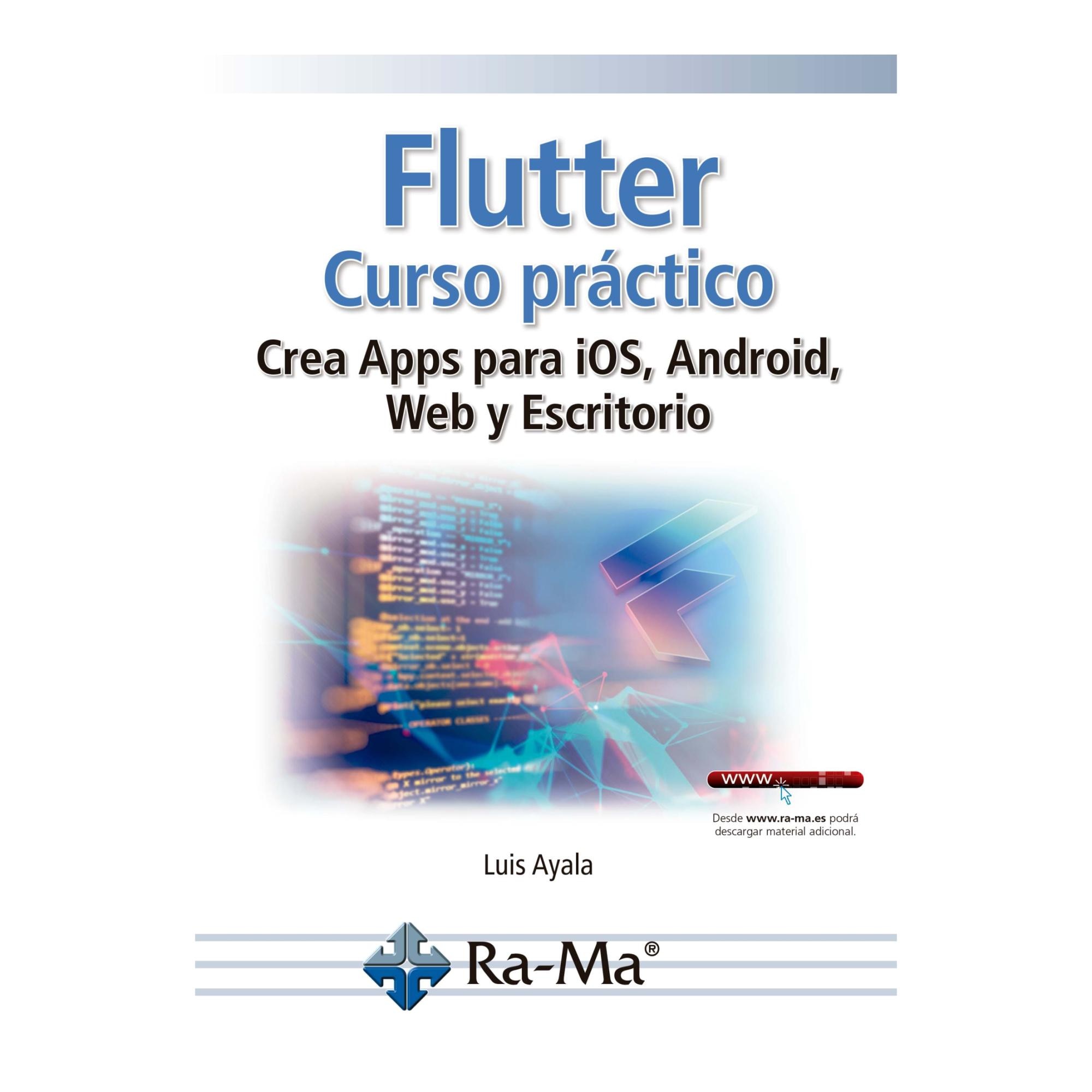 Imagem 0 de Flutter. Curso práctico. Crea Apps para iOS, Android, Web y Escritorio (Capa Mole)