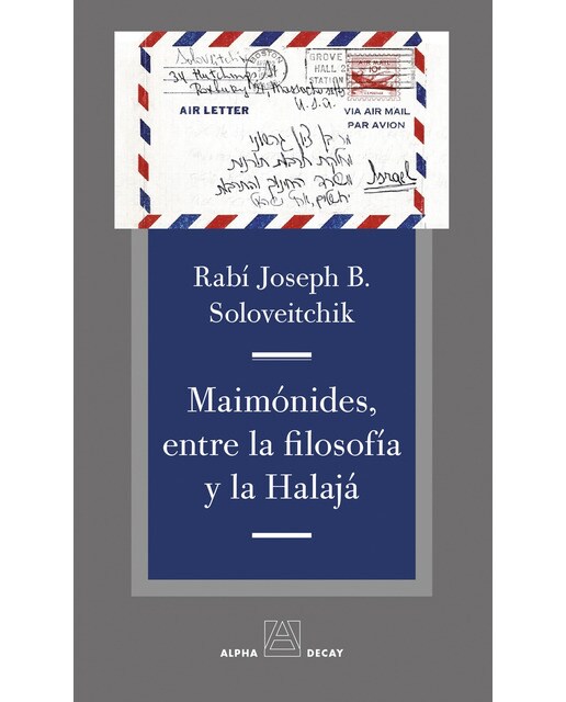 Imagem 0 de Maimonides, entre la filosofia y la halaja(Tapa blanda)