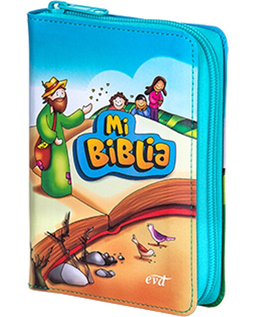 Imagem 0 de Mi Biblia (Palabra de Vida) [Ilustrada infantil]: [bolsillo - simil piel con cremallera] (Capa mole)