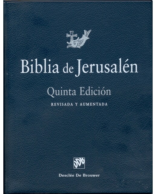 Imagen 0 de Biblia de Jerusalén: 5ª edición Manual totalmente revisada - Modelo 0
