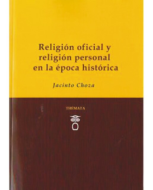 Religión oficial y religión personal en la época histórica(Tapa blanda) 1