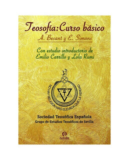 Teosofía: curso básico(Tapa blanda con solapas) 1
