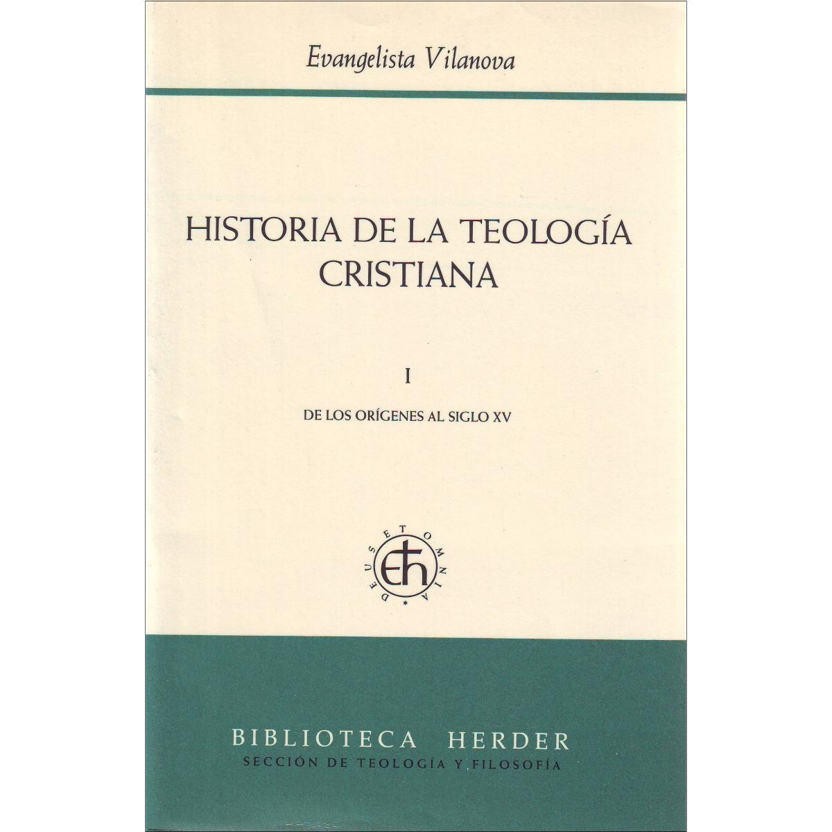Historia de la teología cristiana I: De los orígenes al siglo XV (Capa mole com abas) 1