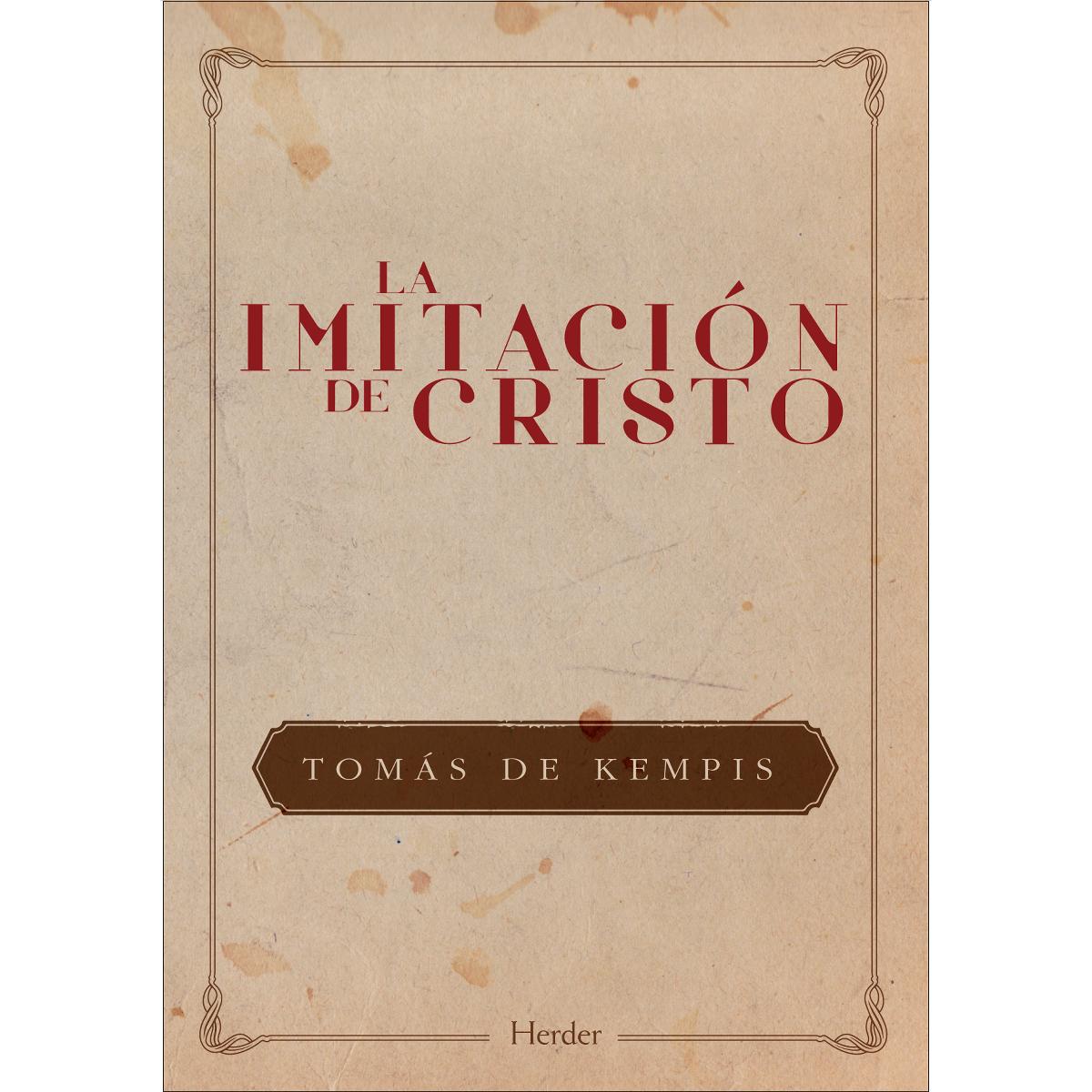 Imagen 0 de La imitación de Cristo  (Tapa blanda)