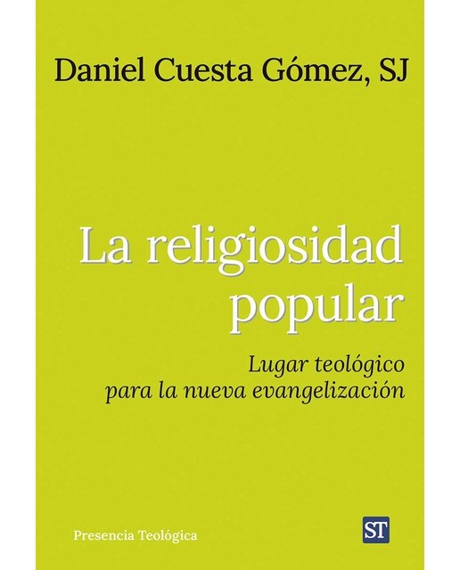 La religiosidad popular: Lugar teológico para la nueva evangelización (Capa mole com abas) 1