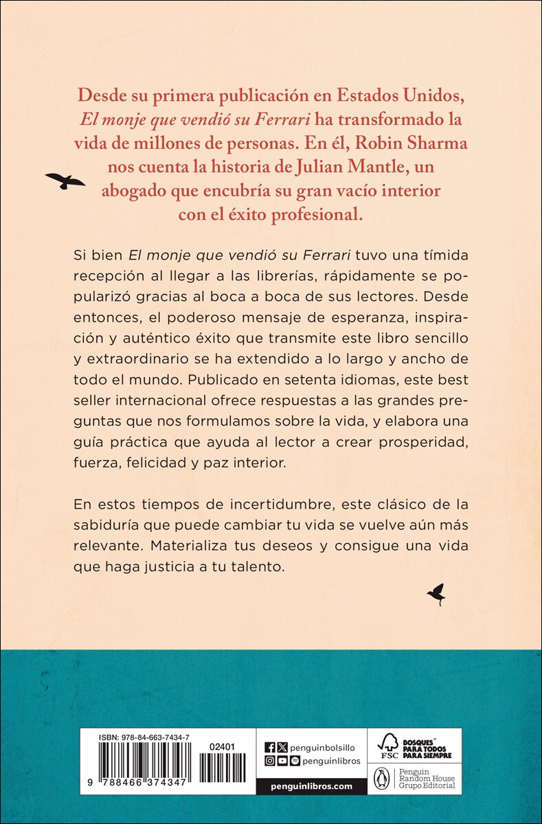 El monje que vendió su Ferrari (edición limitada): Una fábula espiritual 2