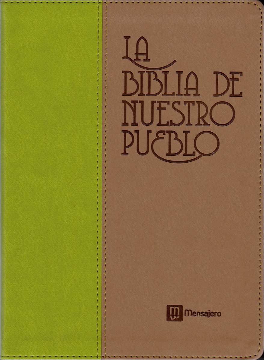 Imagem 0 de Biblia de Nuestro Pueblo - Grande Piel Dos Tonos (Luxo)