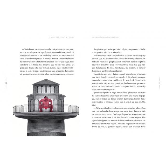 El monje que vendió su Ferrari (edición ilustrada): Una fábula espiritual (Capa dura) 5