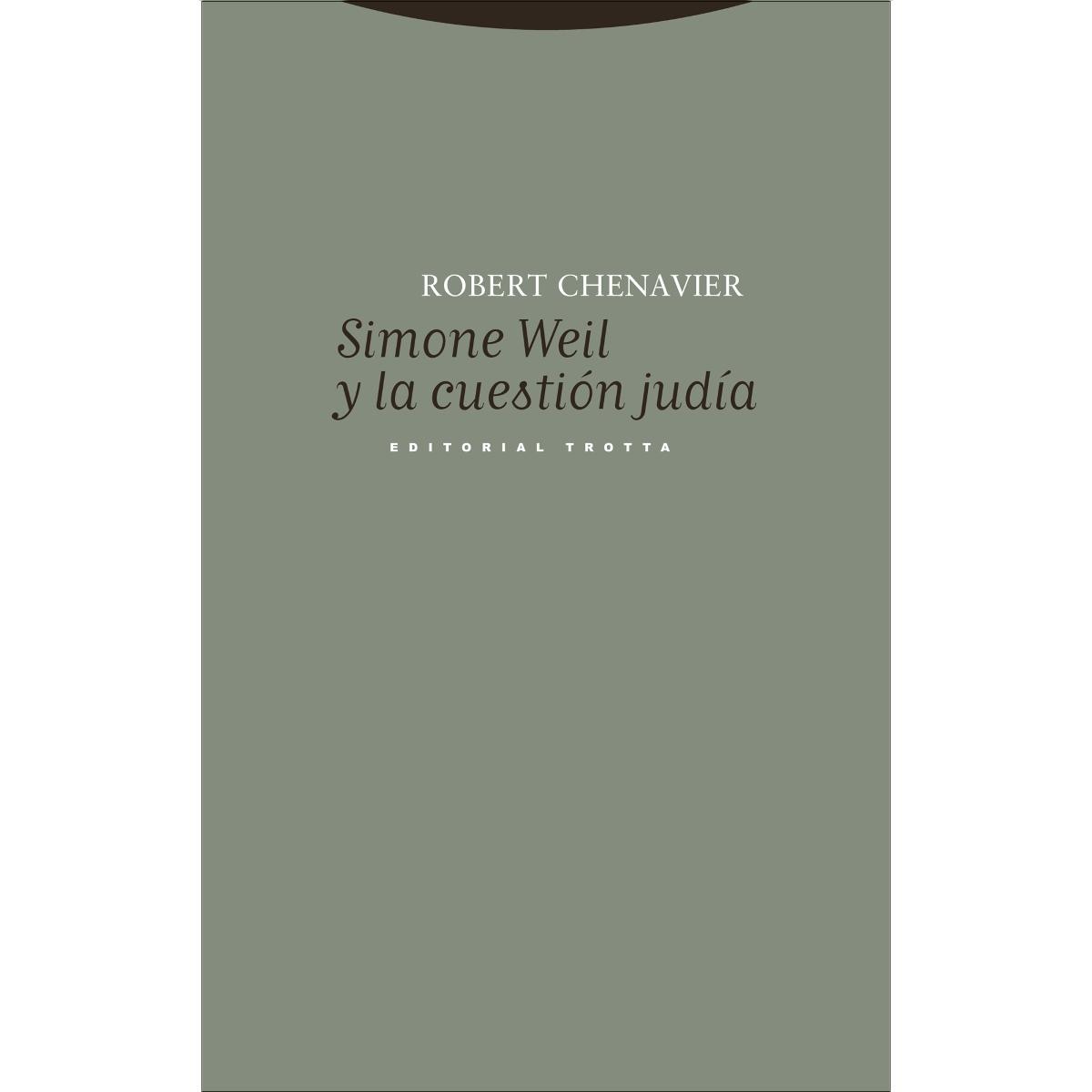 Simone Weil y la cuestión judía (Capa mole com abas) 1