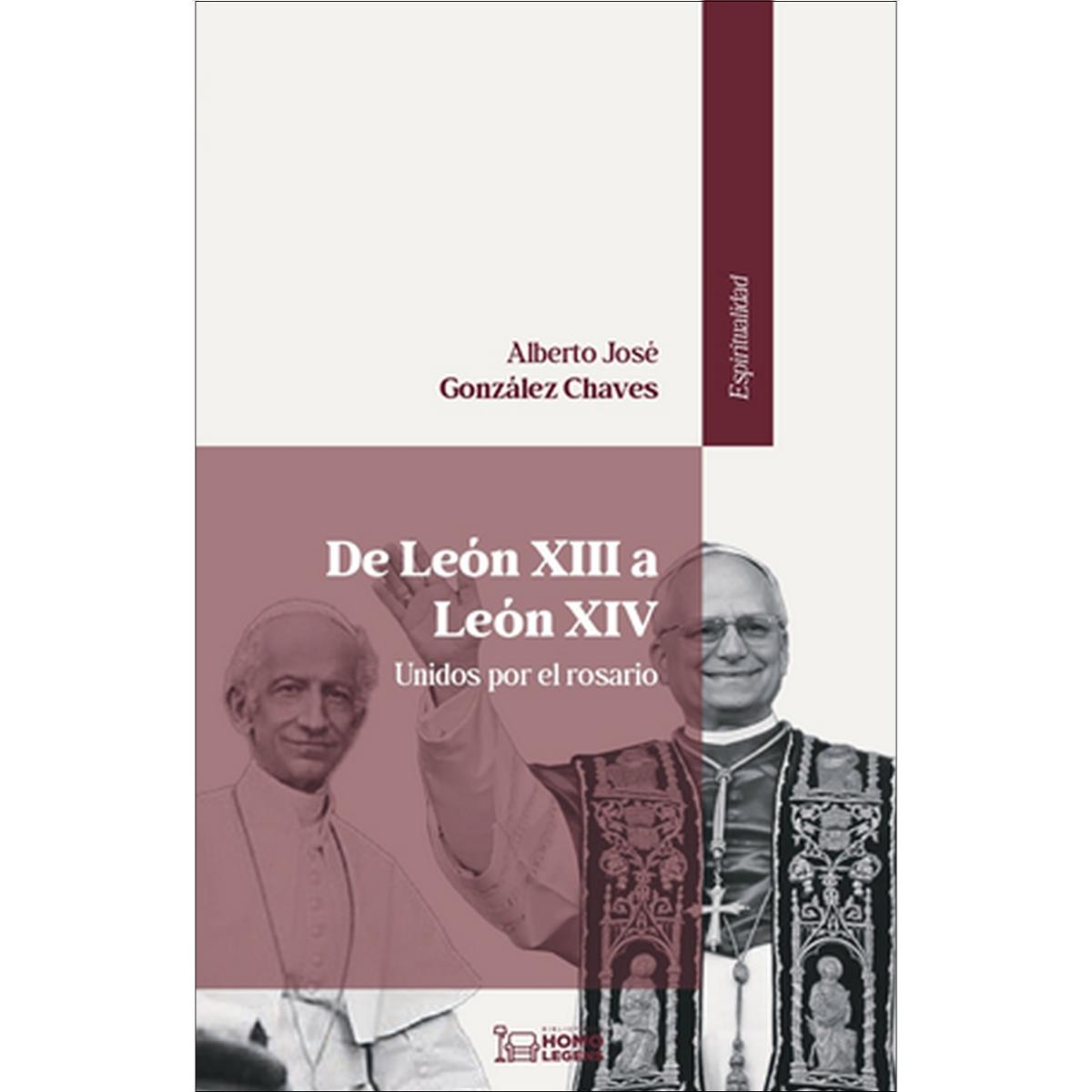 Imagem 0 de De León XIII a León XIV: unidos por el rosario. (Capa mole com abas)