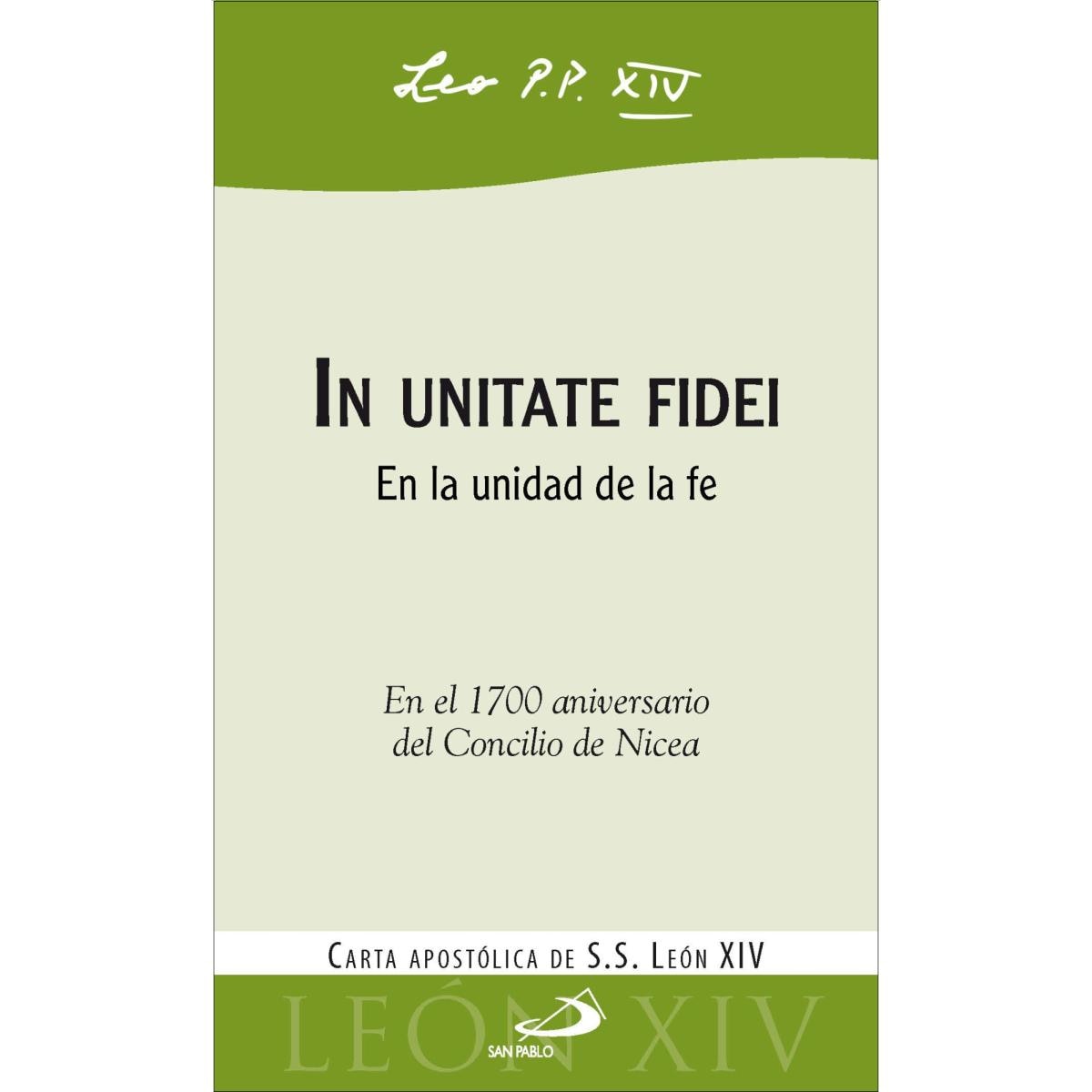 IN UNITATE FIDEI (Capa mole) 1