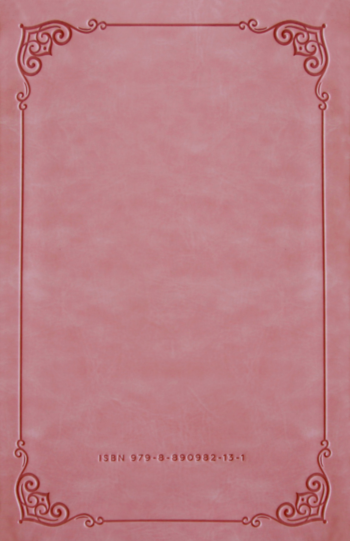 RVR 1960 SIMIL PIEL ROSADA TAMAÑO MANUAL  (Capa Mole) 2