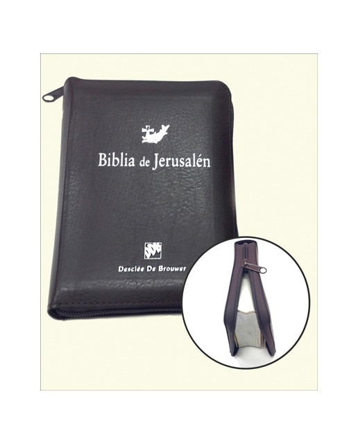 Imagen 0 de Biblia de Jerusalén de bolsillo con cremallera: Modelo 3 (Tapa blanda)