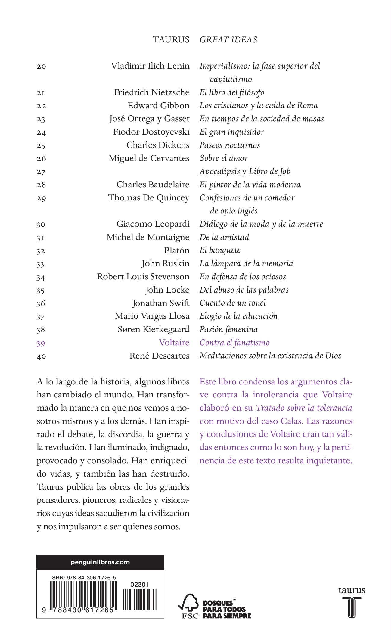 Contra el fanatismo religioso (Serie Great Ideas) (Capa mole) 2