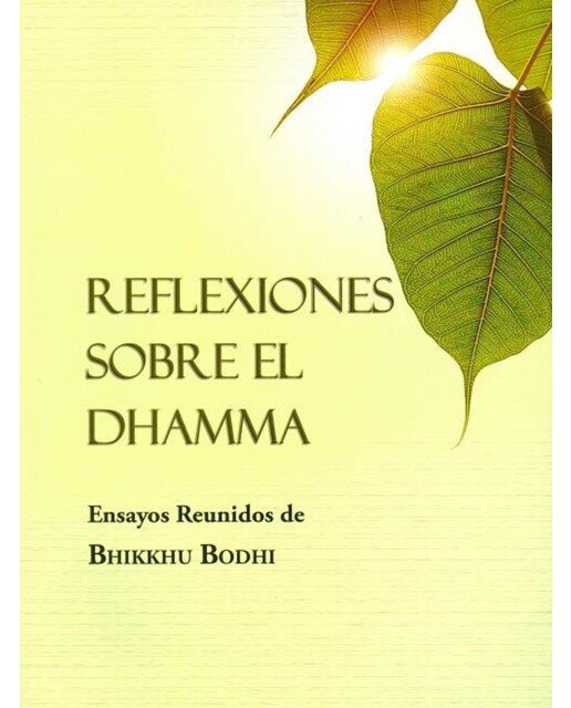 Imagen 0 de Reflexiones sobre el dhamma