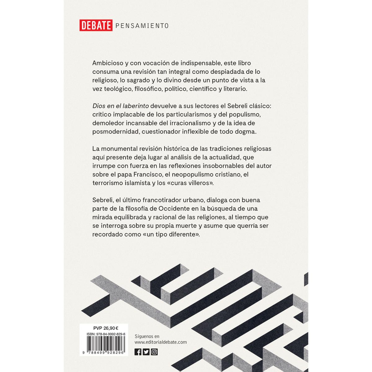 Dios en el laberinto: Crítica de las religiones(Tapa blanda) 2